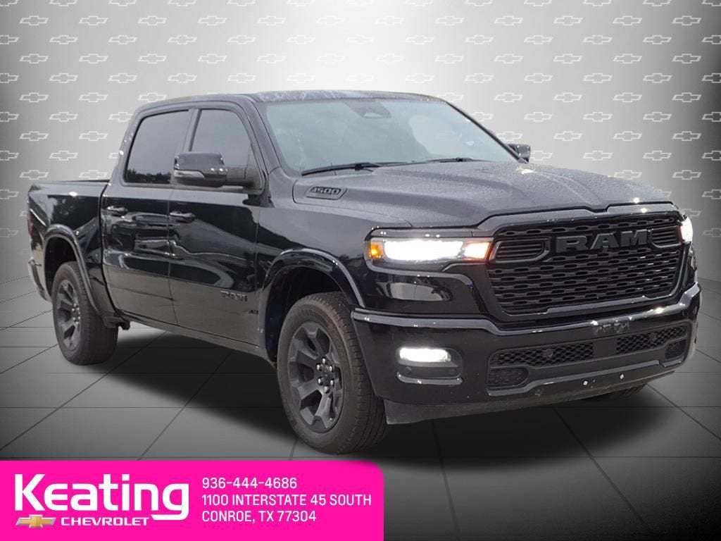 2025 RAM 1500 — rear three-quarter view