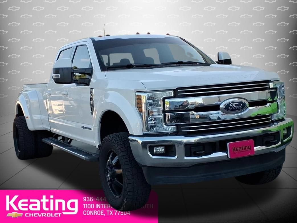 2018 Ford F-350 — rear three-quarter view