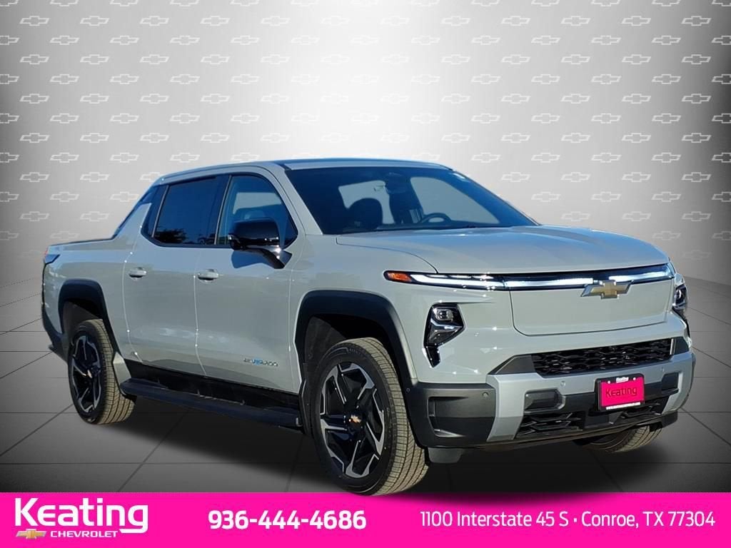 2026 Chevrolet Silverado EV — rear three-quarter view