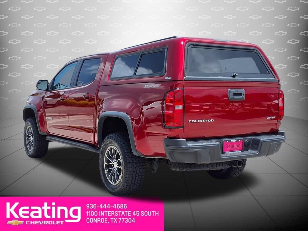 2021 Chevrolet Colorado — side profile view