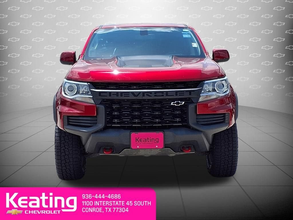 2021 Chevrolet Colorado — rear three-quarter view