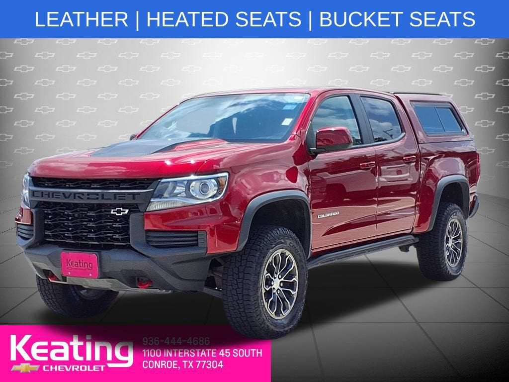 2021 Chevrolet Colorado — interior view