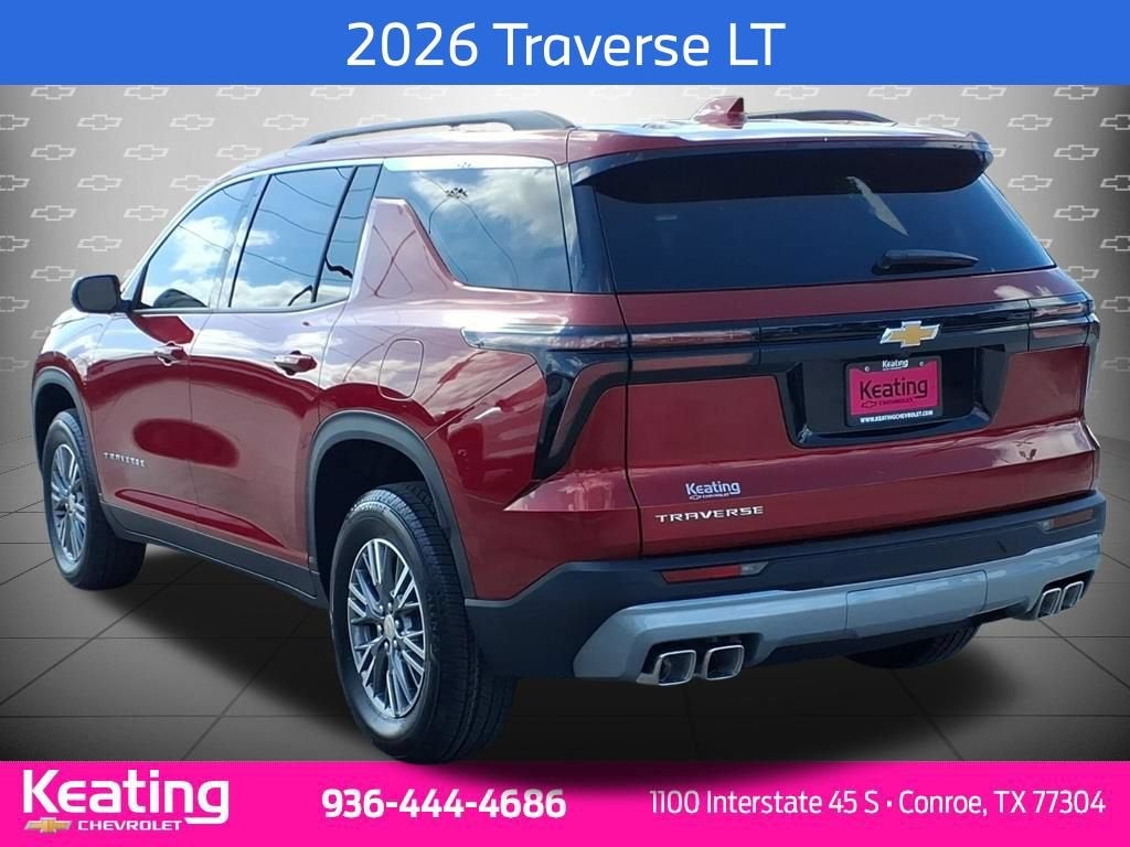2026 Chevrolet Traverse — side profile view