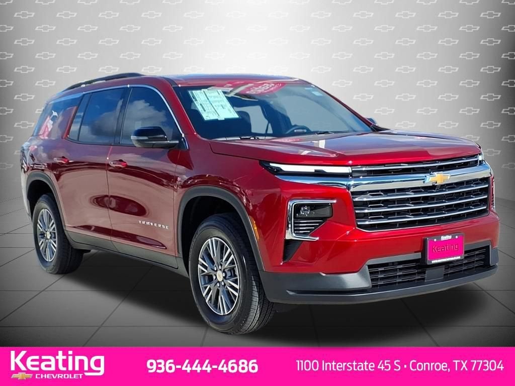 2026 Chevrolet Traverse — rear three-quarter view