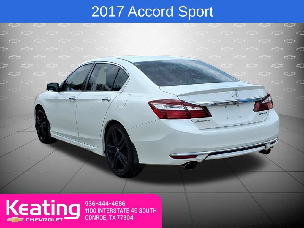 2017 Honda Accord — side profile view