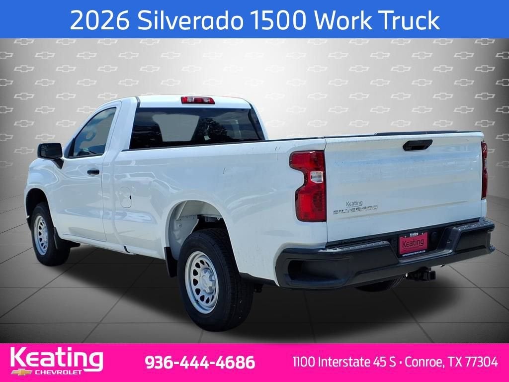 2026 Chevrolet Silverado 1500 — side profile view