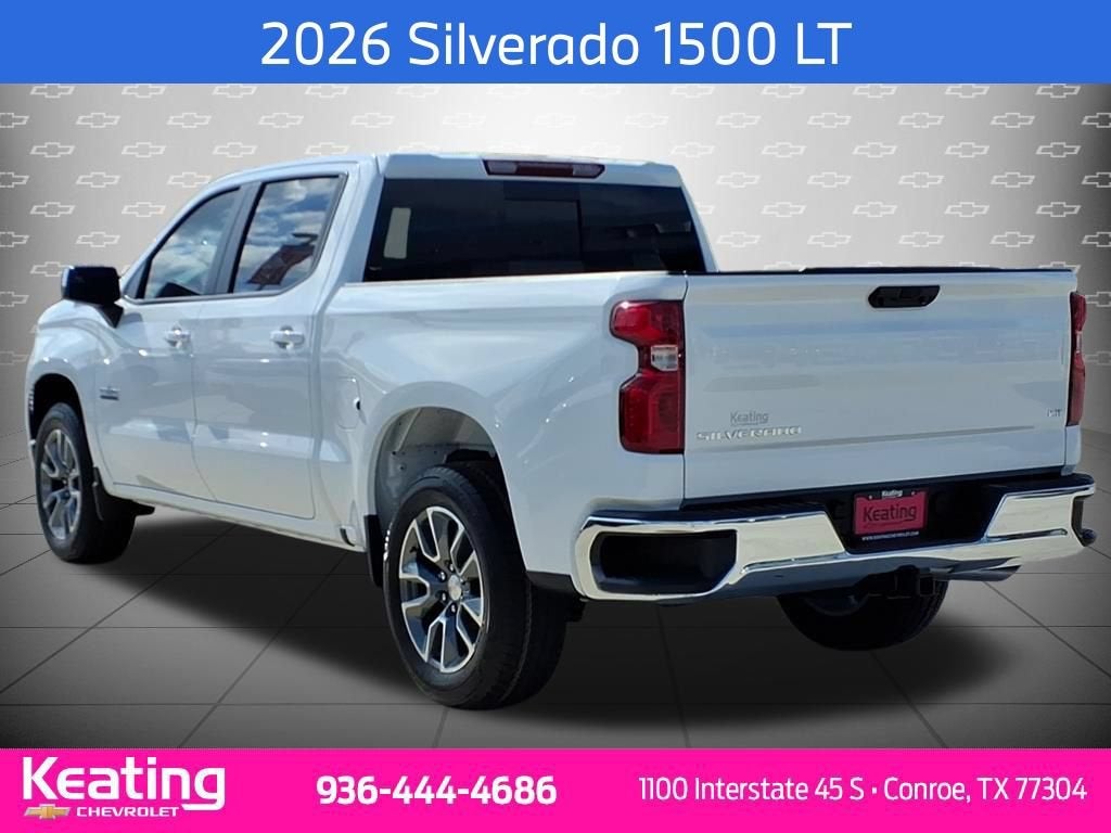 2026 Chevrolet Silverado 1500 — side profile view